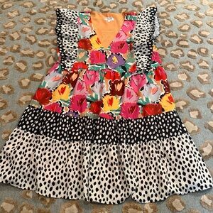 CROSBY by Mollie Burch Multicolor Floral Dress